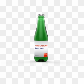 Sidel Pet Beer Bottle - Glass Bottle, HD Png Download - beer bottle png