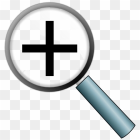 Magnifying Glass With Plus Sign , Png Download - Magnifying Glass With Plus, Transparent Png - plus sign png