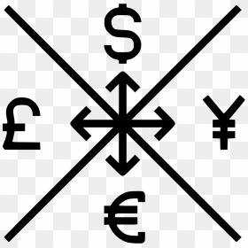 Currency Exchange Global Money Sign - Icon, HD Png Download - money sign png