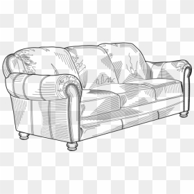 Couch Furniture Png Icons - Drawing Sitting On Couch Poses, Transparent Png - couch png