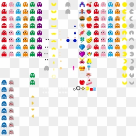 Transparent Pacman Sprite Png - Pacman Sprite Sheet Png, Png Download - pacman png