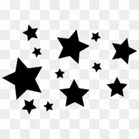 Cute Black And White Stars, HD Png Download - tumblr pngs