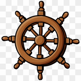 Clip Library Library Captain Clipart Ship Wheel - Boat Steering Wheel Clipart, HD Png Download - imagenes png