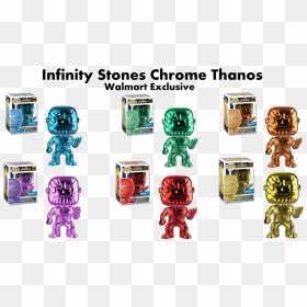 Transparent Thanos Png - Thanos Funko Pop Walmart Chrome Set, Png Download - thanos png