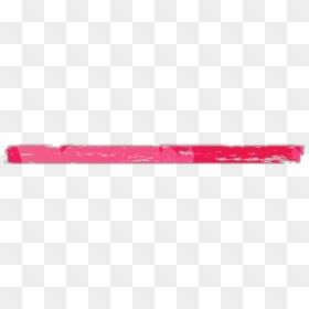 Bts Btsarmy Red Line Stroke Brush Underline - Strap, HD Png Download - underline png
