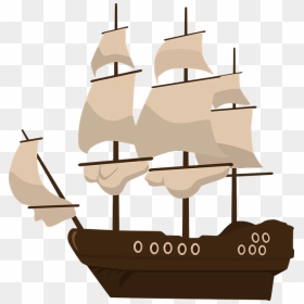 Pirate Boat Clip Art, HD Png Download - ship png