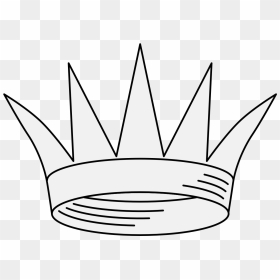Transparent Princess Crown - Line Art, HD Png Download - princess crown png