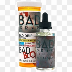 Glass Bottle, HD Png Download - blood drip png