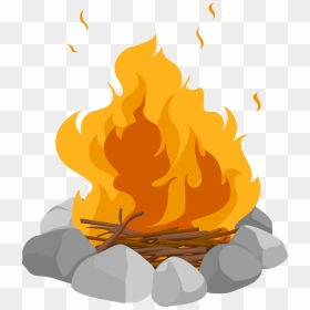 Download Campfire Png Pic 088 - Transparent Background Bonfire Clipart, Png Download - campfire png