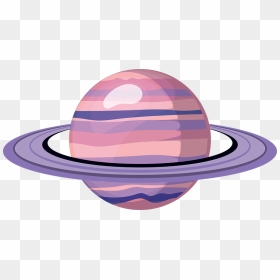 Planet With Rings Clipart, HD Png Download - saturn png