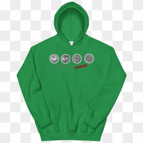 New Logo Censored Mockup Front Flat Irish Green - Hoodie, HD Png Download - censored png