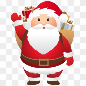 Santa Claus Christmas Clip Art - Cute Santa Clipart Png, Transparent Png - santa claus png