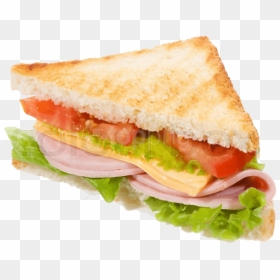 Free Png Burger And Sandwich Png Png Images Transparent - Triangle Shape Triangle Sandwich, Png Download - sandwich png