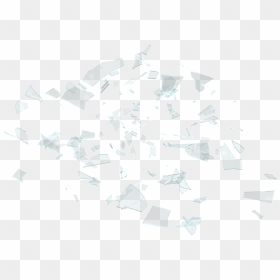 Broken Glass Pieces Png, Transparent Png - shattered glass png