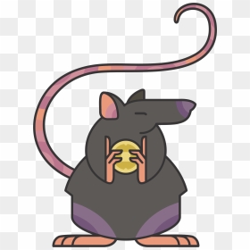 Stylized Cartoon Rat Clip Arts - Год Мыши 2020, HD Png Download - rat png