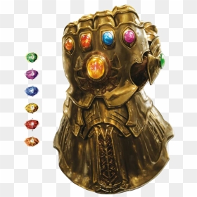 Thanos Infinity Stone Gauntlet Transparent Background - Infinity Gauntlet Transparent Background, HD Png Download - infinity gauntlet png