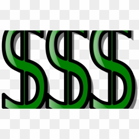 Transparent Green Dollar Signs Png, Png Download - money sign png