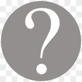 Question Mk Grey - Emblem, HD Png Download - question png