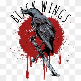 Transparent Black Wings Png - Raven, Png Download - raven png
