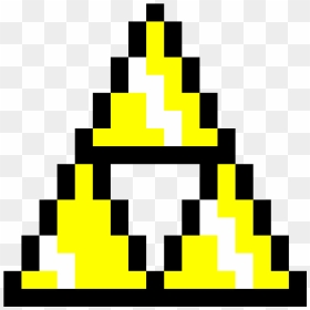 Triforce Pixel Png Clipart , Png Download - Pixel Art Triforce, Transparent Png - triforce png