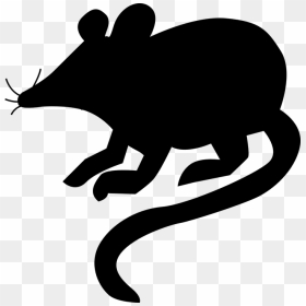 Rat Silhouette Png - Silueta De Un Raton, Transparent Png - rat png