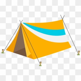 Yellow Tent - Transparent Background Tent Clipart, HD Png Download - tent png