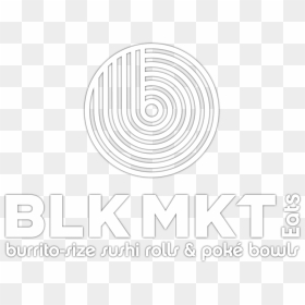 Bmw Logo Top Poke1 Shadow - Blk Mkt Eats Logo, HD Png Download - bmw logo png