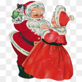 Vintage Santa Claus Png, Transparent Png - santa claus png