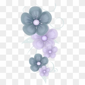 Purple Flower Cute Png, Transparent Png - lavender flowers png