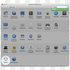 Mac Os X, HD Png Download - mysql png