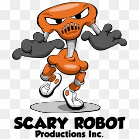 Scary Robot Animated, HD Png Download - riot png