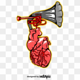 Cartoon, HD Png Download - music vector png