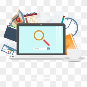 Searching Computer Png, Transparent Png - search.png