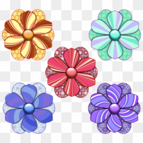Flowers Design For Scrapbook, HD Png Download - cute flower png