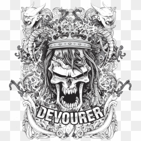 Devourer Logo, HD Png Download - t shirt vector png