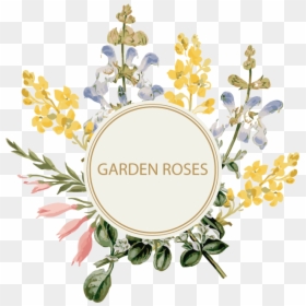 Watercolor Floral Borders Hd, HD Png Download - flower banner png