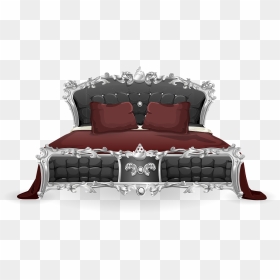 Bedroom Furniture Png, Transparent Png - bed.png