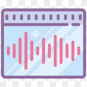 Icon Cadastrar Com Fundo Transparente Icons8, HD Png Download - audio waveform png