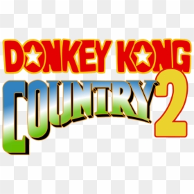 Donkey Kong Country 2 Logo, HD Png Download - kong png