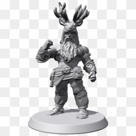 Stag Knight Dnd, HD Png Download - deer horns png