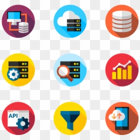 Database And Servers Icon, HD Png Download - servers icon png