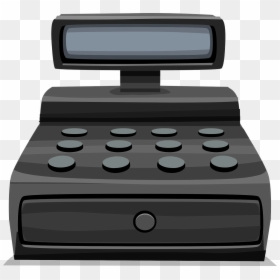 Cash Register Clipart Png, Transparent Png - cashier png