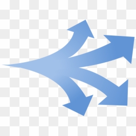 4 Arrows Png, Transparent Png - direction icon png