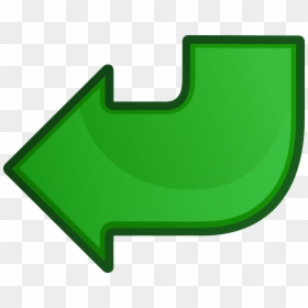 Curved Green Thin Png Arrow, Transparent Png - direction icon png