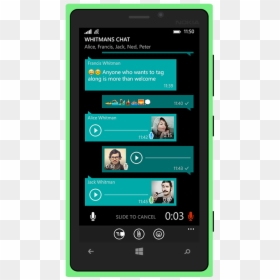 Windows Phone 7 Text, HD Png Download - share icons png