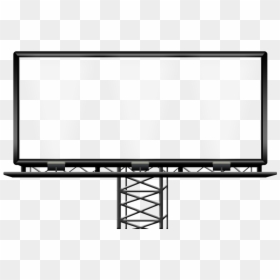 Transparent Background Billboard Clipart, HD Png Download - blank button png