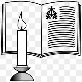 Bible Candle Clipart, HD Png Download - bible vector png