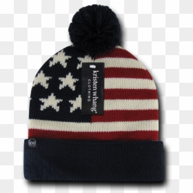 Beanie, HD Png Download - american flag star png