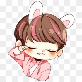 Bts Jungkook Cute Chibi, HD Png Download - cute chibi png