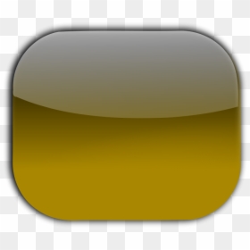 Png Transparent Glossy Button, Png Download - gold vector png